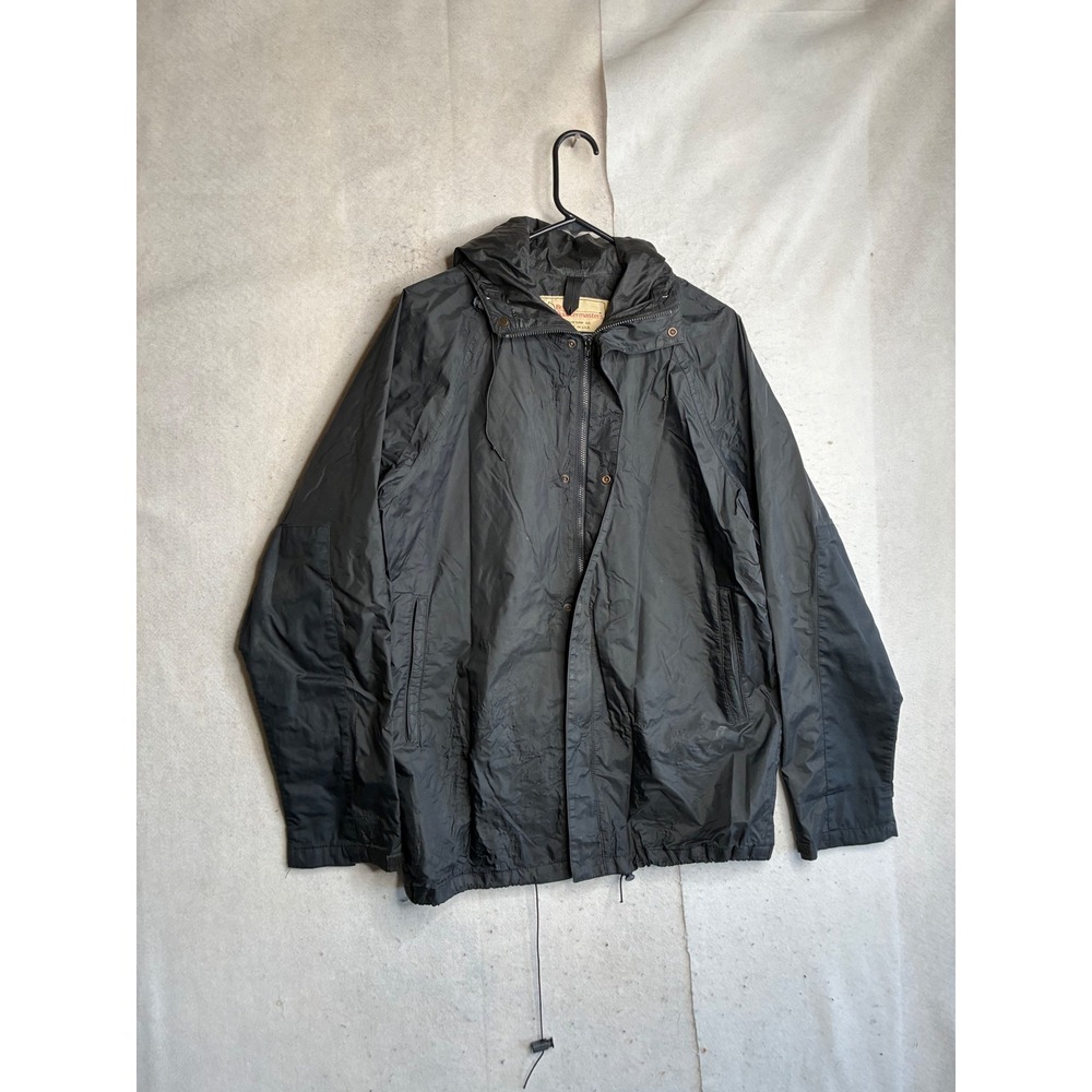 VTG Brigade Quartermasters Gore-Tex Jacket Mens Large Black Made in USA Hooded